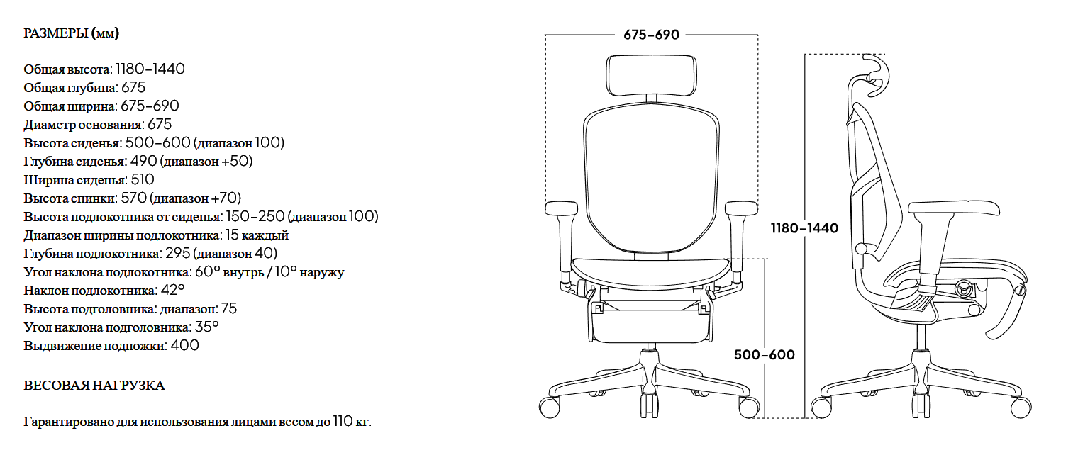 Кресло ERGOHUMAN ULTRA GAMING AURORA WHITE Comfort Seating